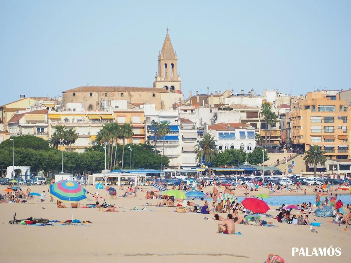 Apartamento Floral Al Centro De Palamos Con Wi-Fi 0*,